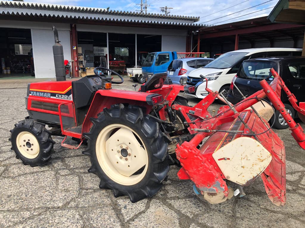 img-Yanmar FX22 4WD Tractor in Excellent Condition